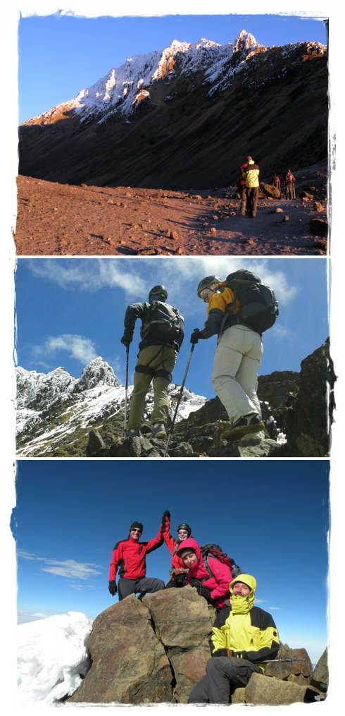 ascent to Iliniza Norte (5.126 m / 16,818 ft)