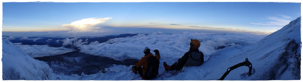 ascent Chimborazo, Ecuador (6.263 m)