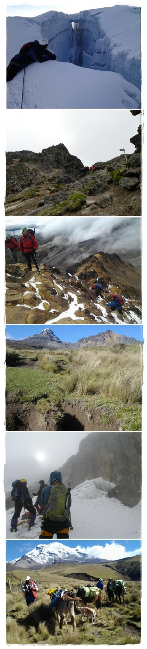 6k (20 k) extreme, ridges and ice walls, off the beaten treks