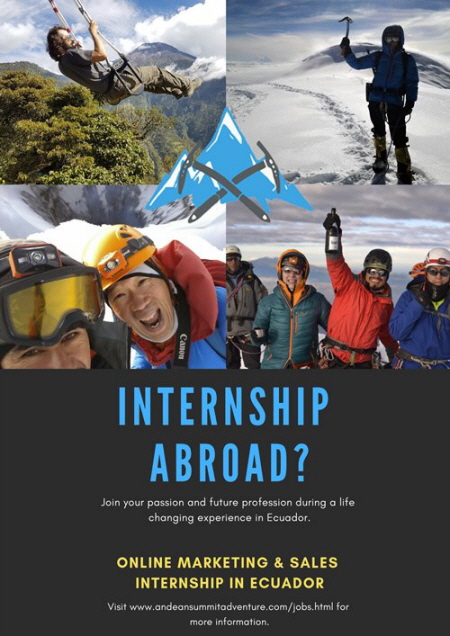 flyer internship marketing